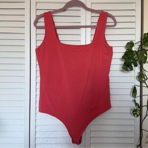 Abercrombie & Fitch Coral Pink Bodysuit